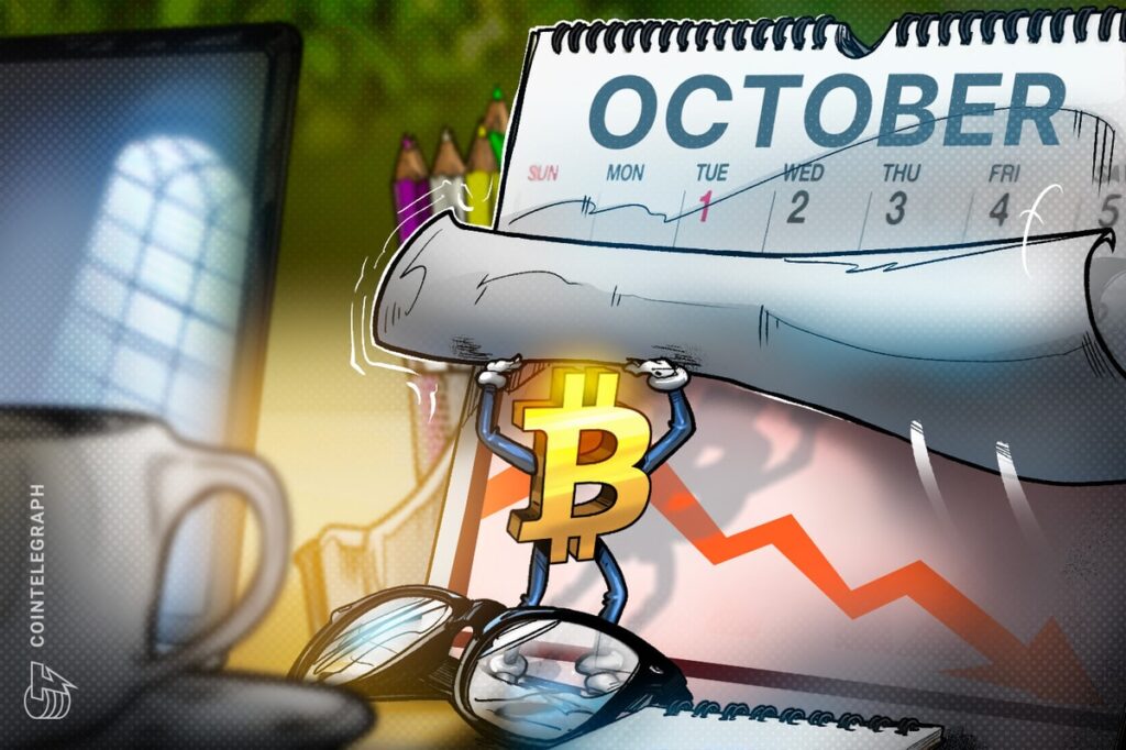 Bitcoin Bollinger Bands Demand Record Volatility After 3.7% October Dip Bitcoin Bollinger Bands Demand Record Volatility After 3.7% October Dip