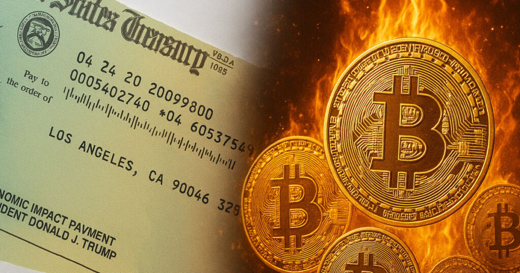 Bitcoin Turned COVID Stimulus Checks Into 1,700% Gains