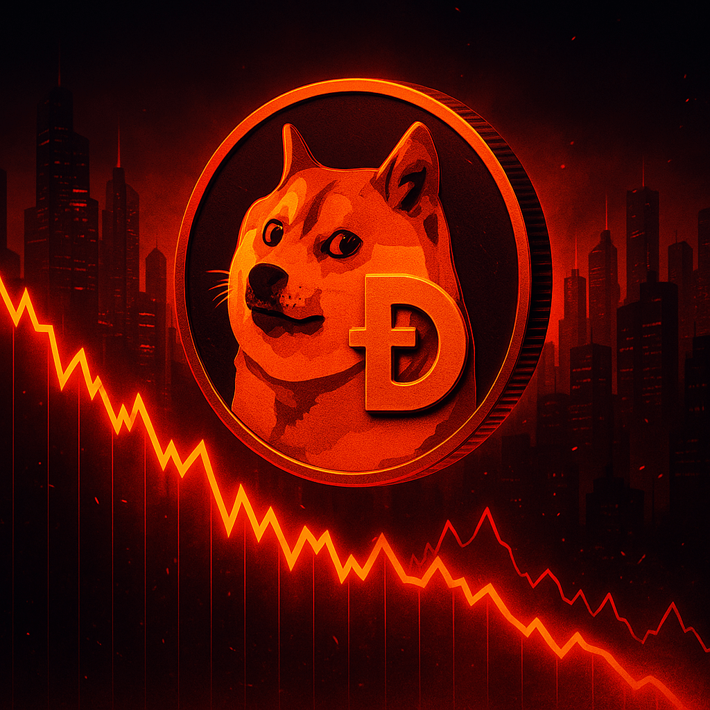 Dogecoin (DOGE) Falls 10% to alt= Dogecoin (DOGE) Falls 10% to alt=