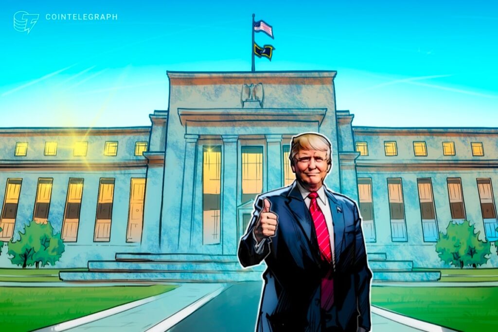 Trump Sends Pro-Bitcoin Fed Chair Nomination to the Senate Trump Sends Pro-Bitcoin Fed Chair Nomination to the Senate